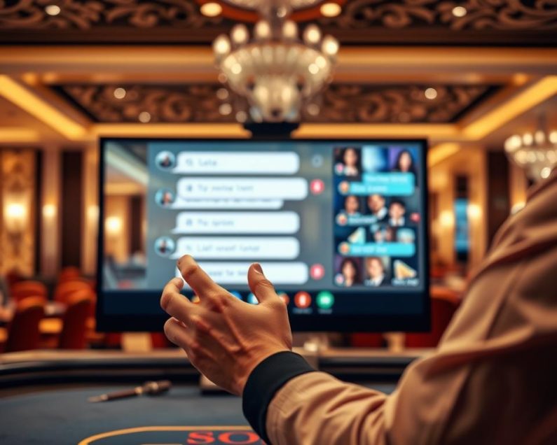 Panduan Menggunakan Fitur Chat Dealer di Live Casino